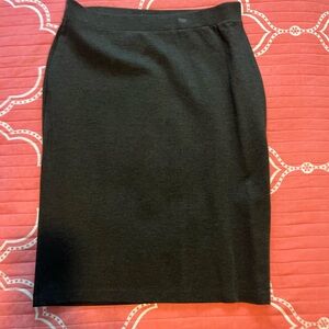 Liz Claiborne Classic Gray Pencil Skirt